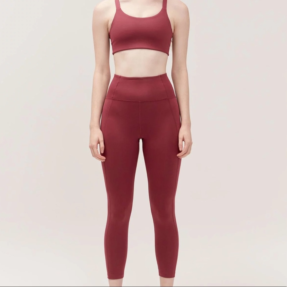 Girlfriend Mulberry High-Rise Pocket Legging